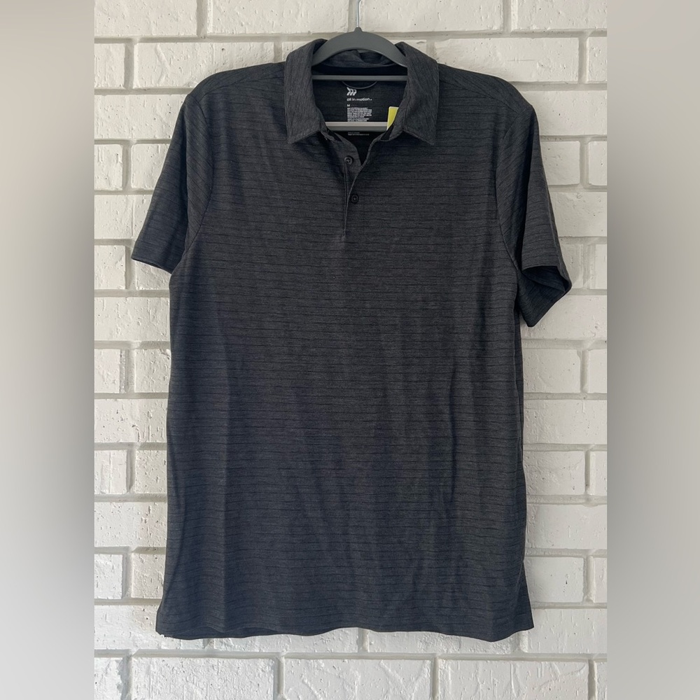Men’s All In Motion polo. Size Medium. NWT